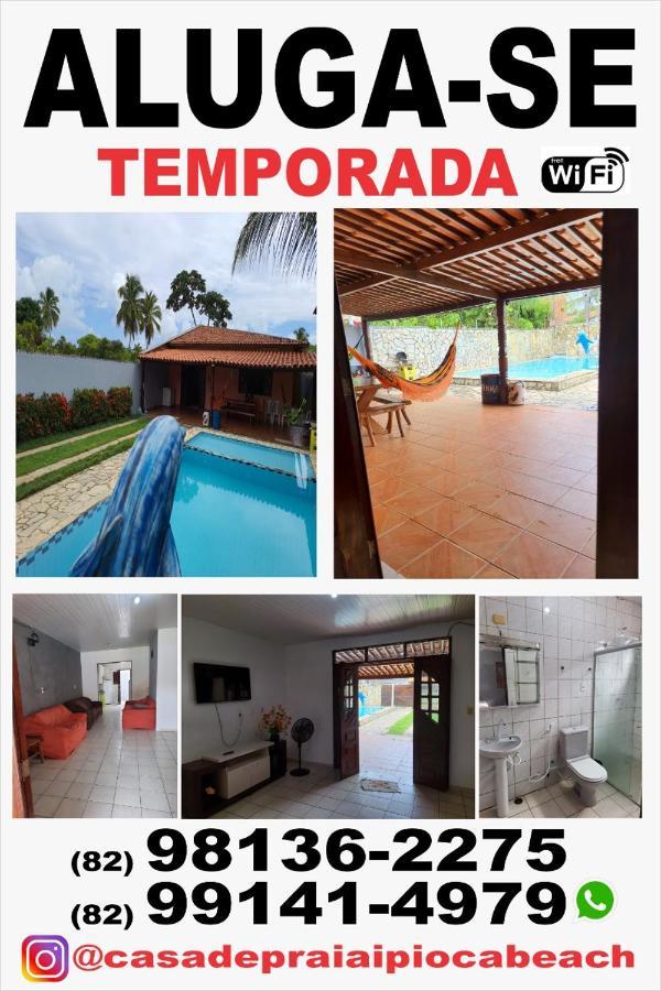 Casa De Praia Ipioca Beach E A Sua Melhor Escolha Em Maceio-Al Εξωτερικό φωτογραφία